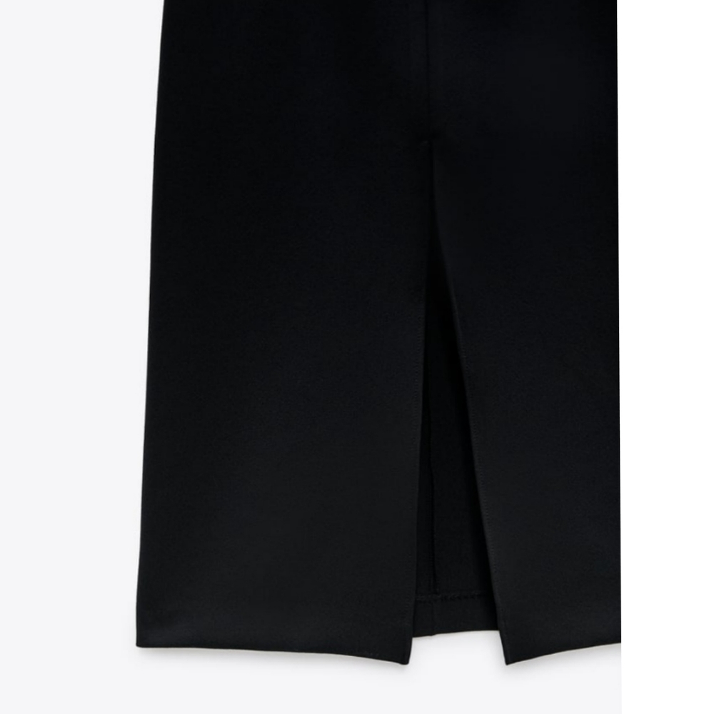 Zara Slim Black Dress NWOT - Picture 6 of 6